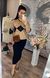 Жіночий трикотажний костюм  пряма спідниця міді і светер  бл10 фото 5